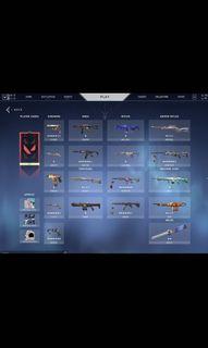 WTS STACKED VALORANT ACCOUNT