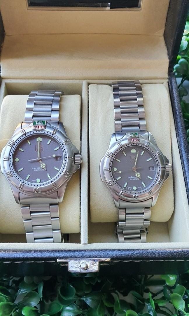 Tag Heuer Couple watch gift for Valentines Day
