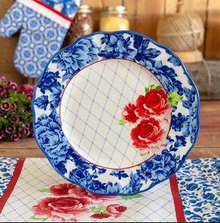 The Pioneer Woman Heritage Floral Dinner Plates Set of 4