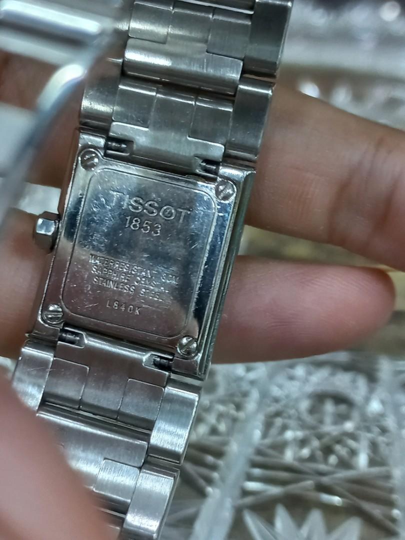 Tissot L840K watch ladies original, Fesyen Wanita, Jam Tangan di Carousell