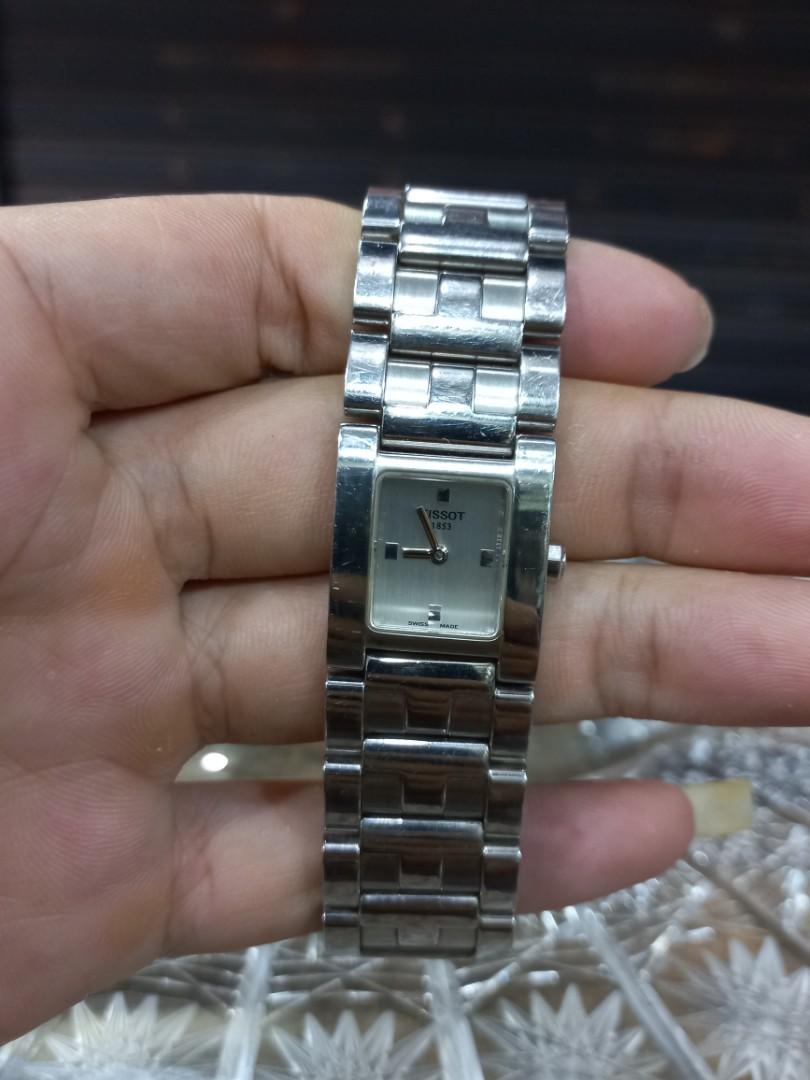 Tissot L840K watch ladies original, Fesyen Wanita, Jam Tangan di Carousell