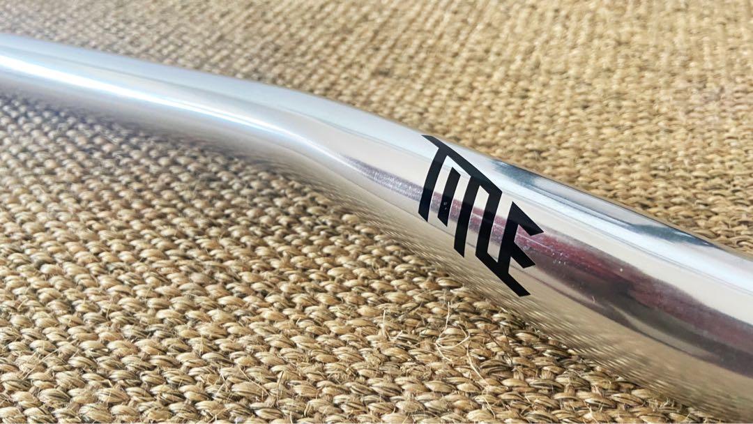 Title AH1 handlebar chrome 35mm diameter 25mm rise 760mm width