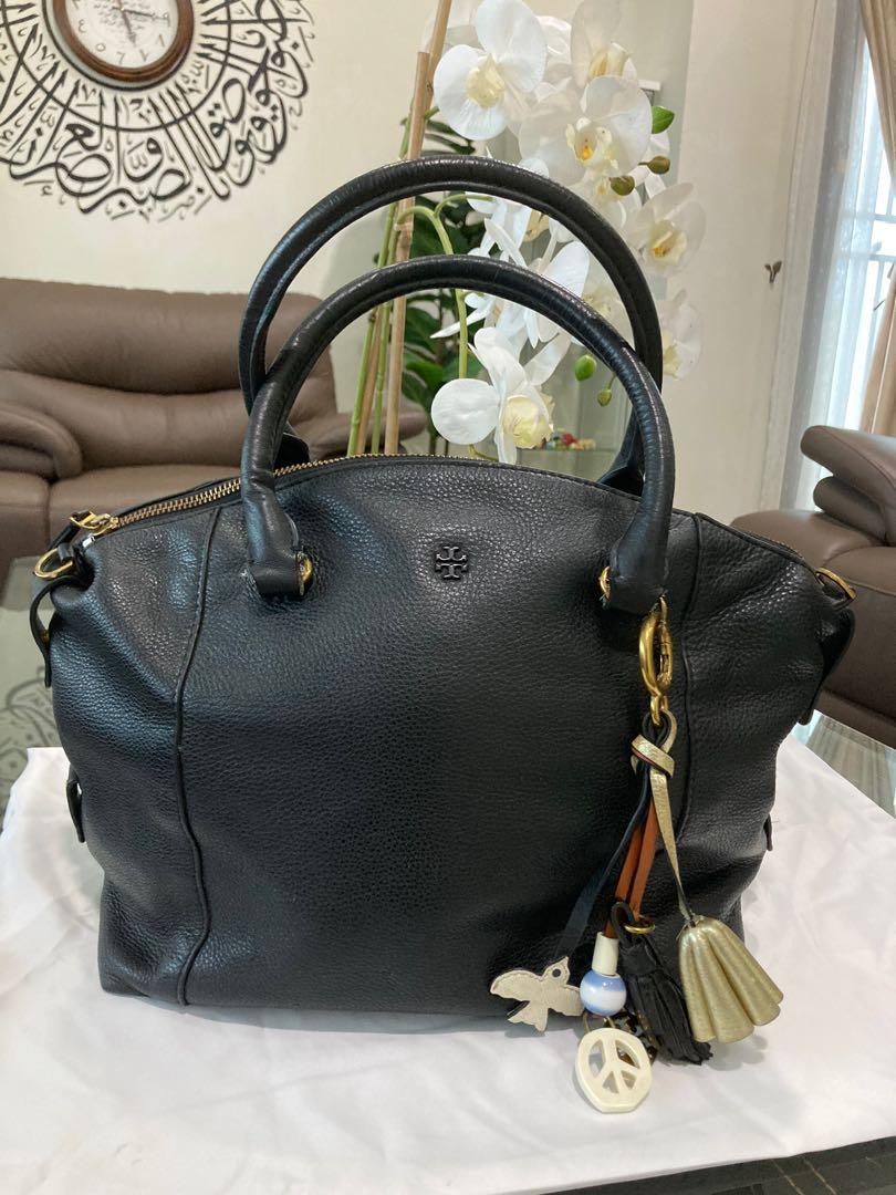 Tory Burch Peace Satchel Bag, Luxury, Bags & Wallets on Carousell