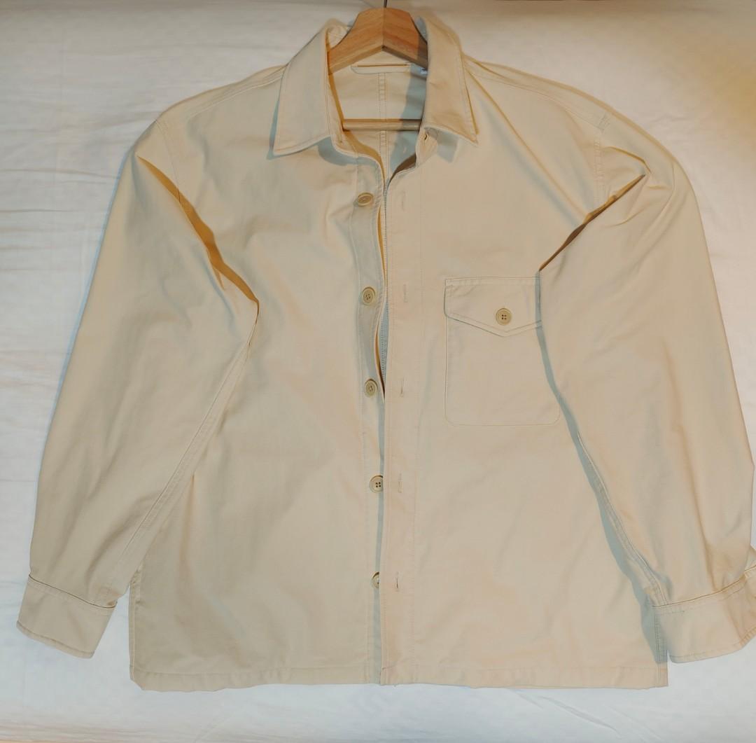 Uniqlo Overshirt Jacket, Men's Fashion, Coats, Jackets and Outerwear on ...