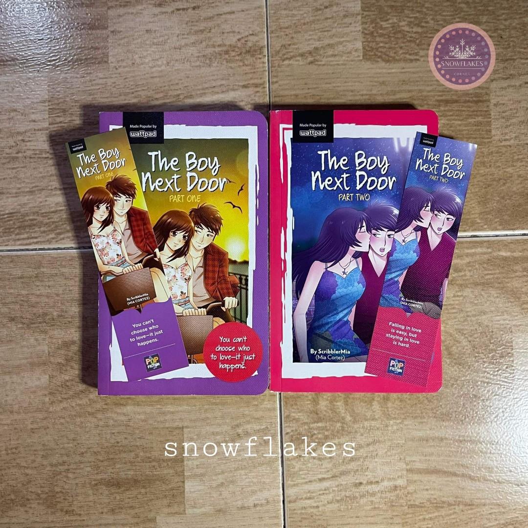 WATTPAD BUNDLE The Boy Next Door Part 1 & Part 2 Wattpad Pop