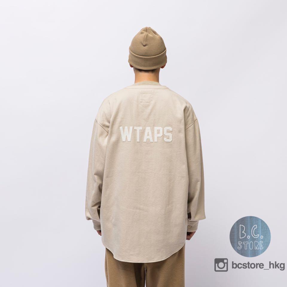 WTAPS LEAGUE / LS / COTTON. FLANNEL 21AW, 男裝, 運動服裝- Carousell