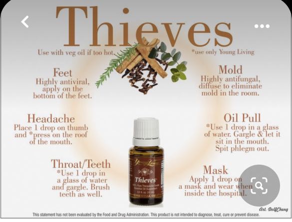 Thieves essential oil benefits