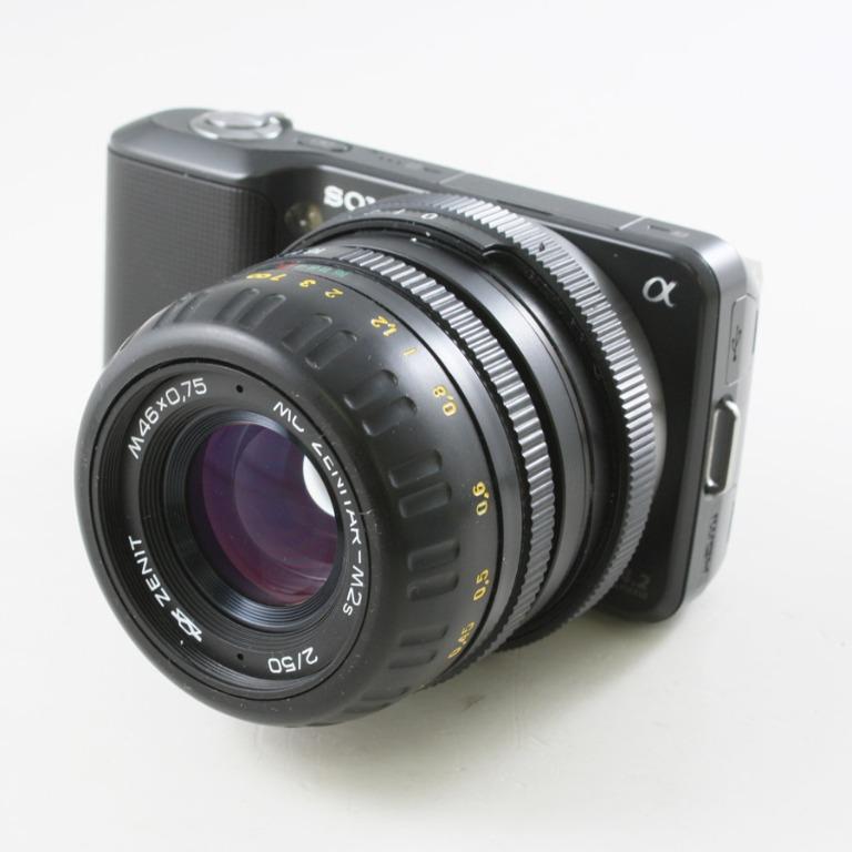 Zenit 50mm f2 MC Zenitar-M2S tilt lens for Sony NEX E mount APS-C