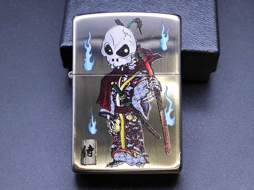 行貨Zippo 日版火機– 侍(ZPO-ZBT-5-59A) 有保養可刻名, 興趣及遊戲