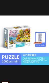 1000 pcs Adult Puzzle - Landscape