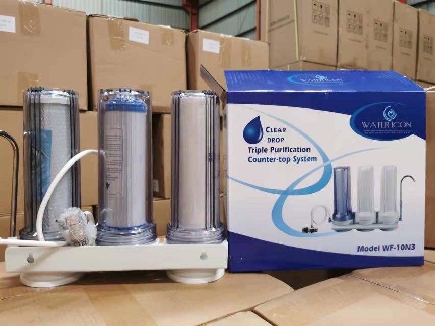 3 stage filtration with built in faucet (Category: Water Purifiers & Dispensers) located in Quezon City. Submitted by havitol.corporation (Listing ID 1142888521, Image 1). Description: .