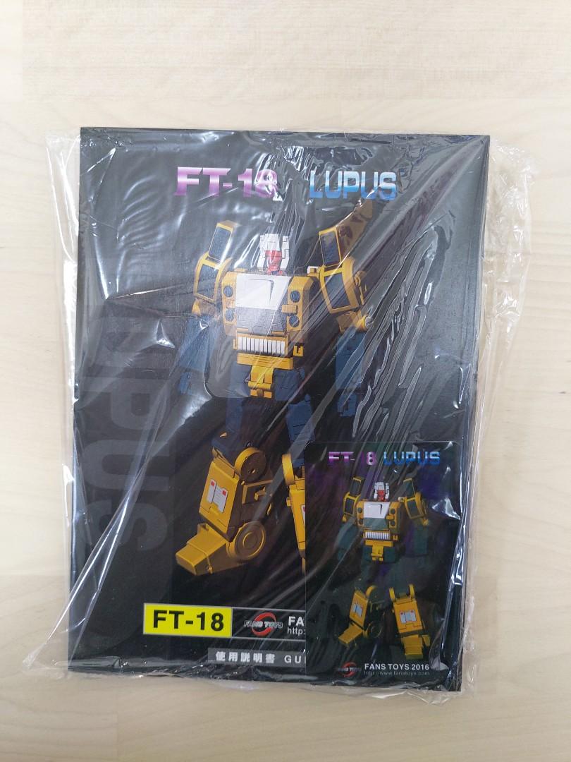 可順豐到付) 中古變形金剛MP 人狼FANS TOYS FT-18 LUPUS FT18