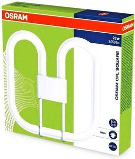 Osram CFL SQUARE Compact Fluorescent Tube Bulb 16W 835 4P GR10q 16 W EEK A