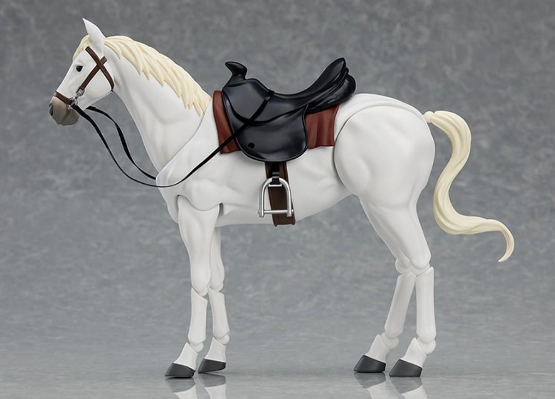 現貨日版全新figma 490 490b Horse 馬ver 2 白色 茶色 21年首販 興趣及遊戲 玩具 遊戲類 Carousell