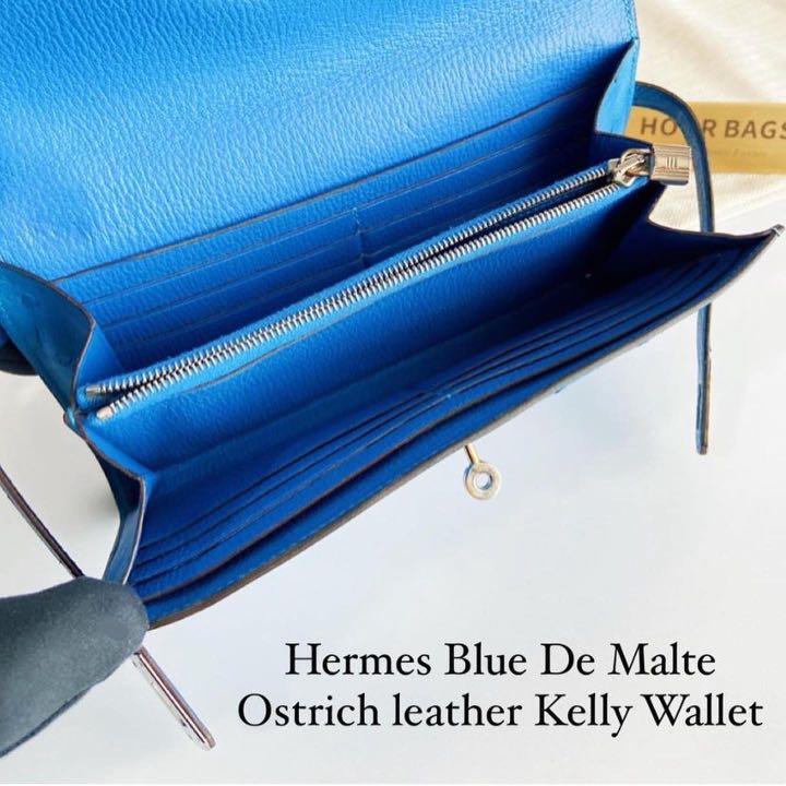 Hermes Mini Constance 18 7L Blue De Malte Ostrich GHW