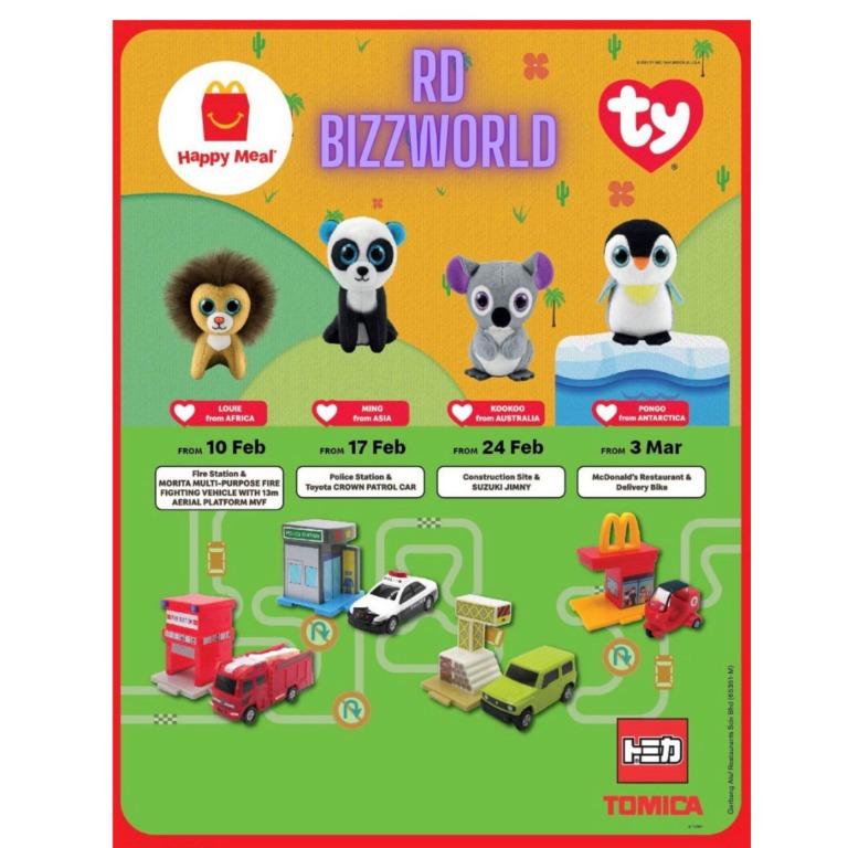 New Arrival Ready Stock McDonald s Happy Meal Toys