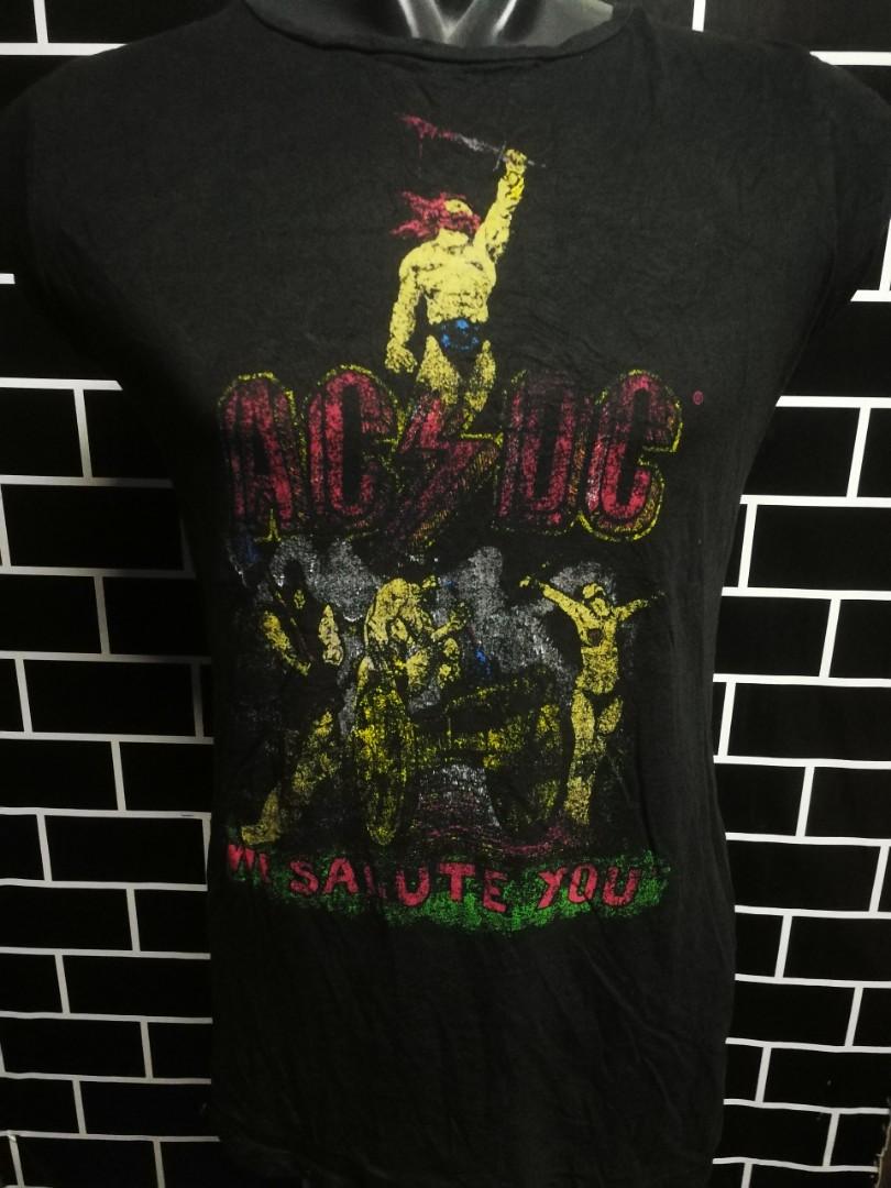 ACDC singlet, Men's Fashion, Tops 