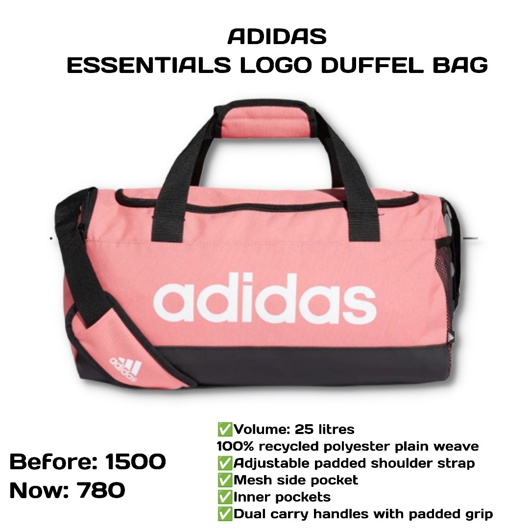 Adidas Duffel bag, Women's Fashion, Bags & Wallets, Shoulder Bags on