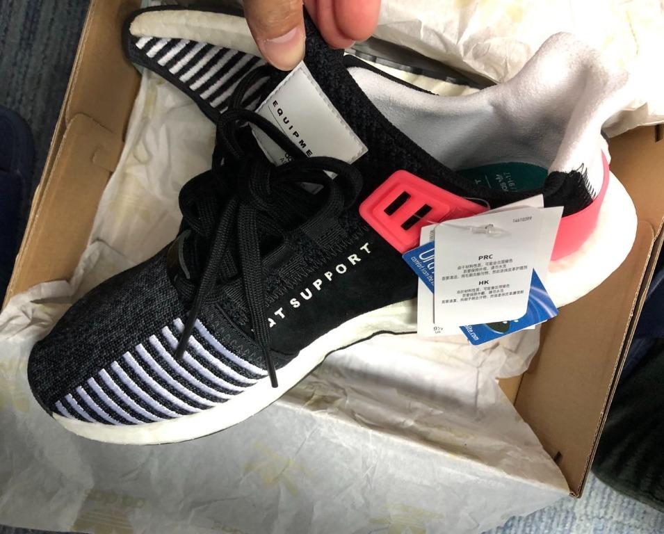 Eqt 93/17 black hot sale pink