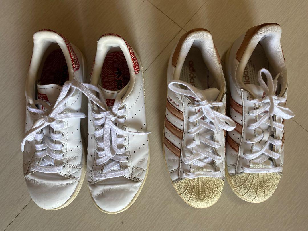 ADIDAS Superstar (Category: Sneakers) located in Lucena. Submitted by declutteringgabe (Listing ID 1142978763, Image 1). Description: -Size 7.5W (I’m a size 8 but both fit me well) -100% Original -RFS: Decluttering -Issues: Signs of usage & no box -Pm if interested for more detailed pics -Send me offers!.