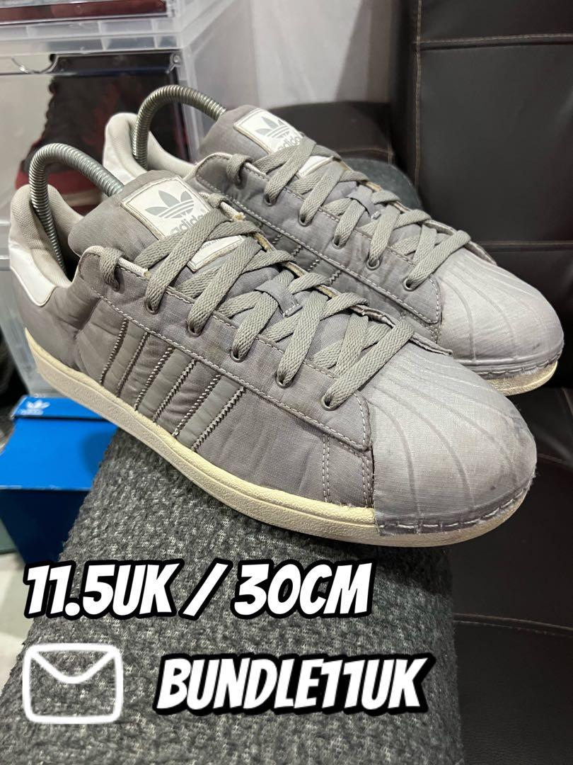 Adidas Superstar 2 Nylon Grey Originals 11.5UK Men s Fashion