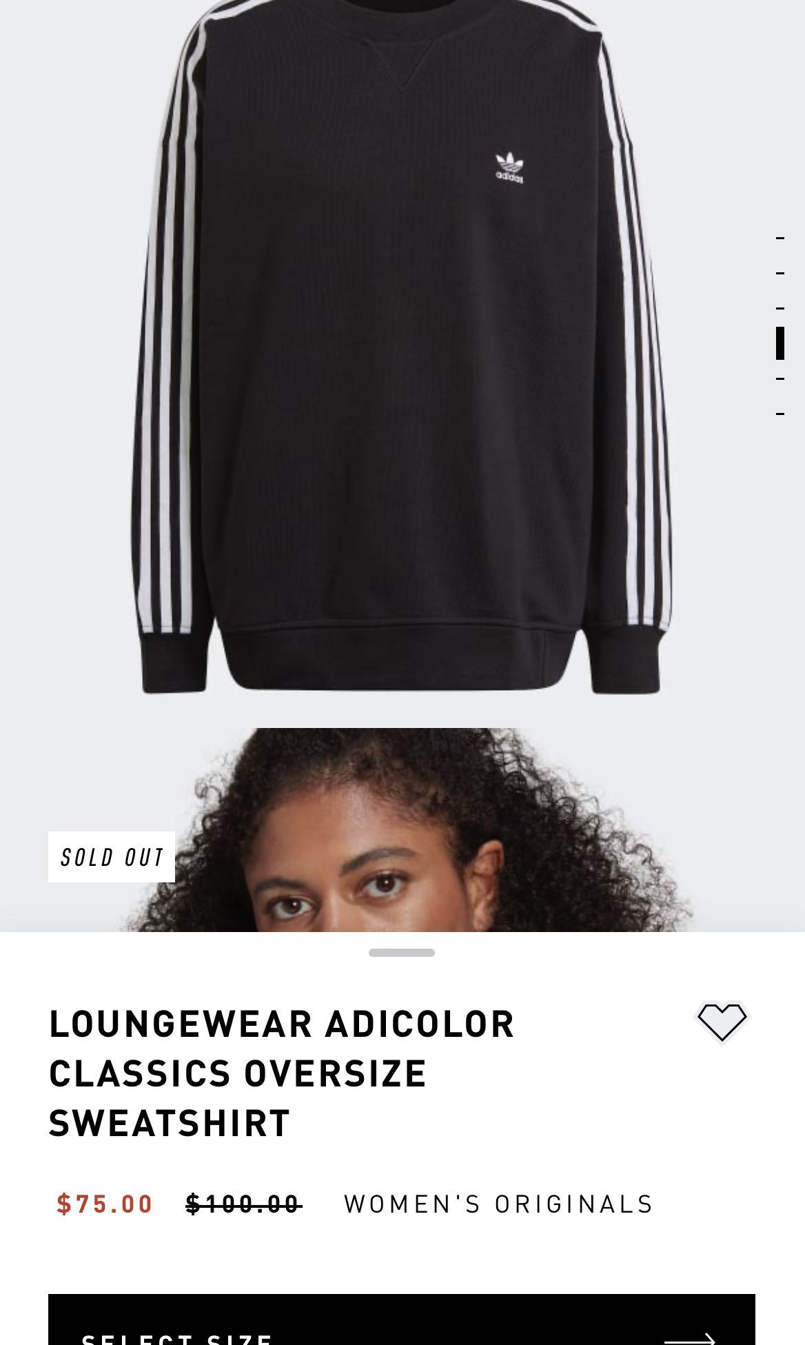 Loungewear adicolor store classics oversize sweatshirt