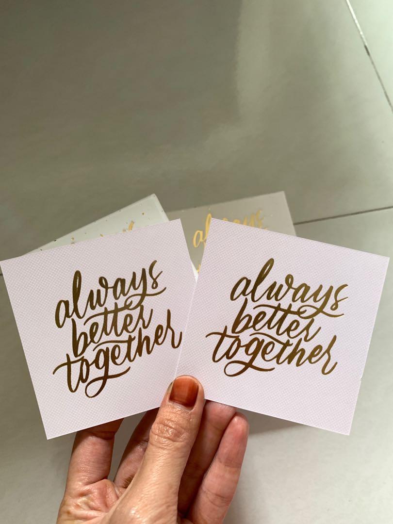 Advice to the happy couple cards, Guest wedding cards Kikki.k, Hobbies