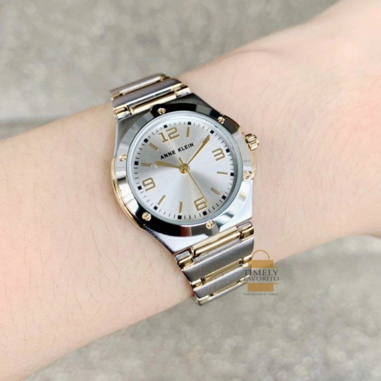 Anne klein hotsell 2 tone watch