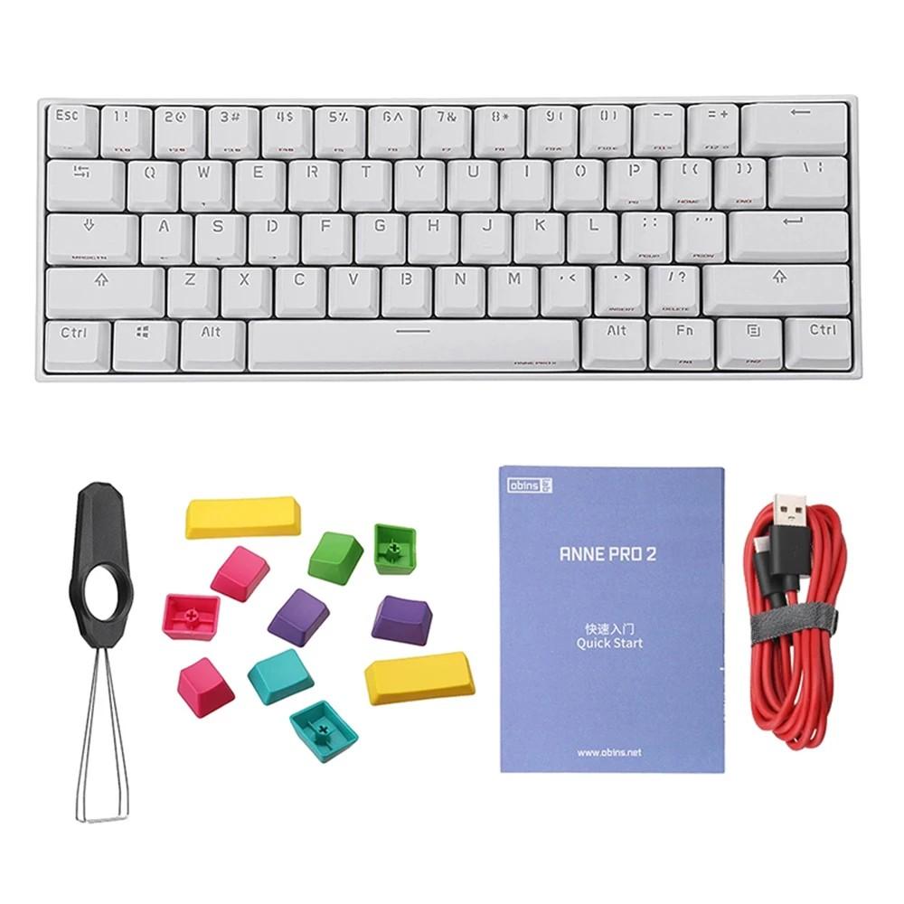 Anne Pro 2 - White Kailh Keyboard, Computers & Tech, Parts & Accessories,  Computer Keyboard On Carousell