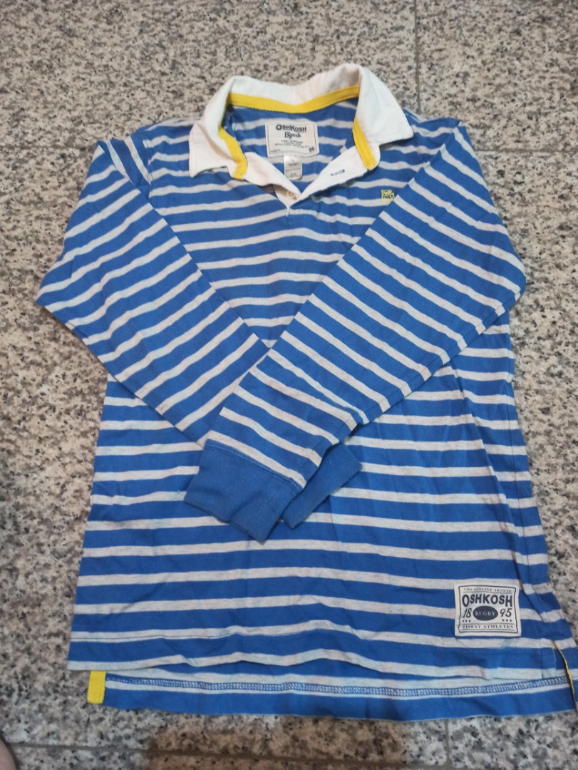 Oshkosh Kid Boy White Polo