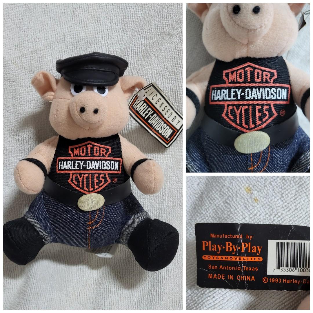 Harley davidson pig stuffed online animal