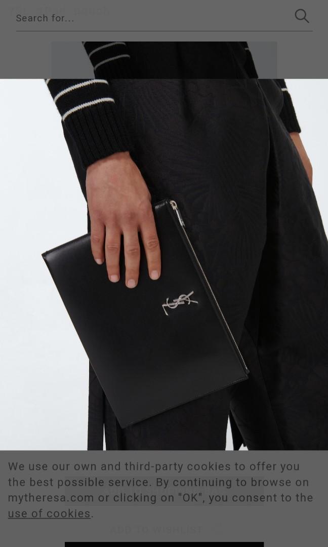 Ysl mens pouch outlet