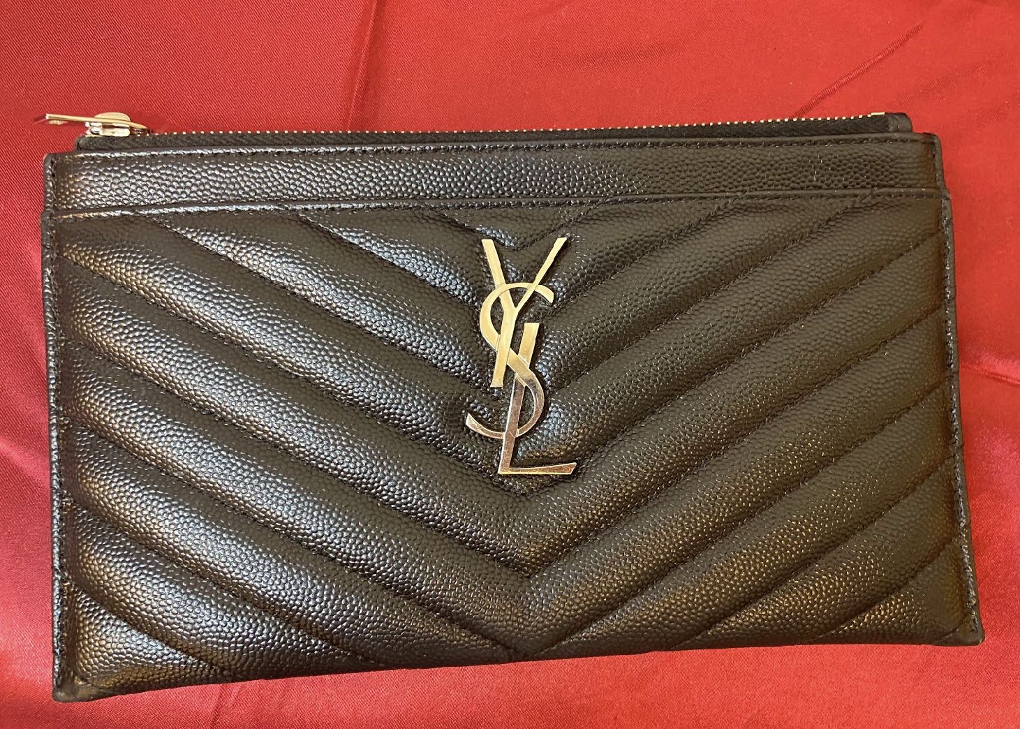 ysl zip pouch