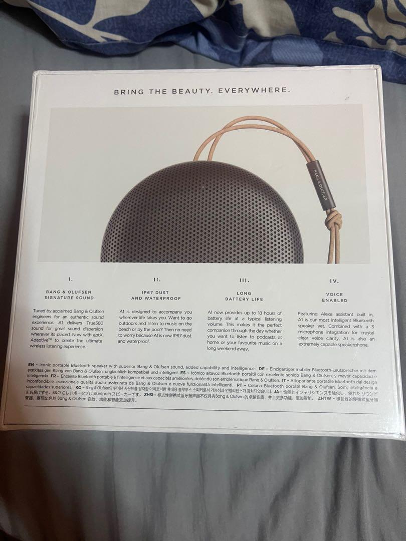 Bang & Olufsen A1 Gen 2 B&O A1, Audio, Portable Audio Accessories on