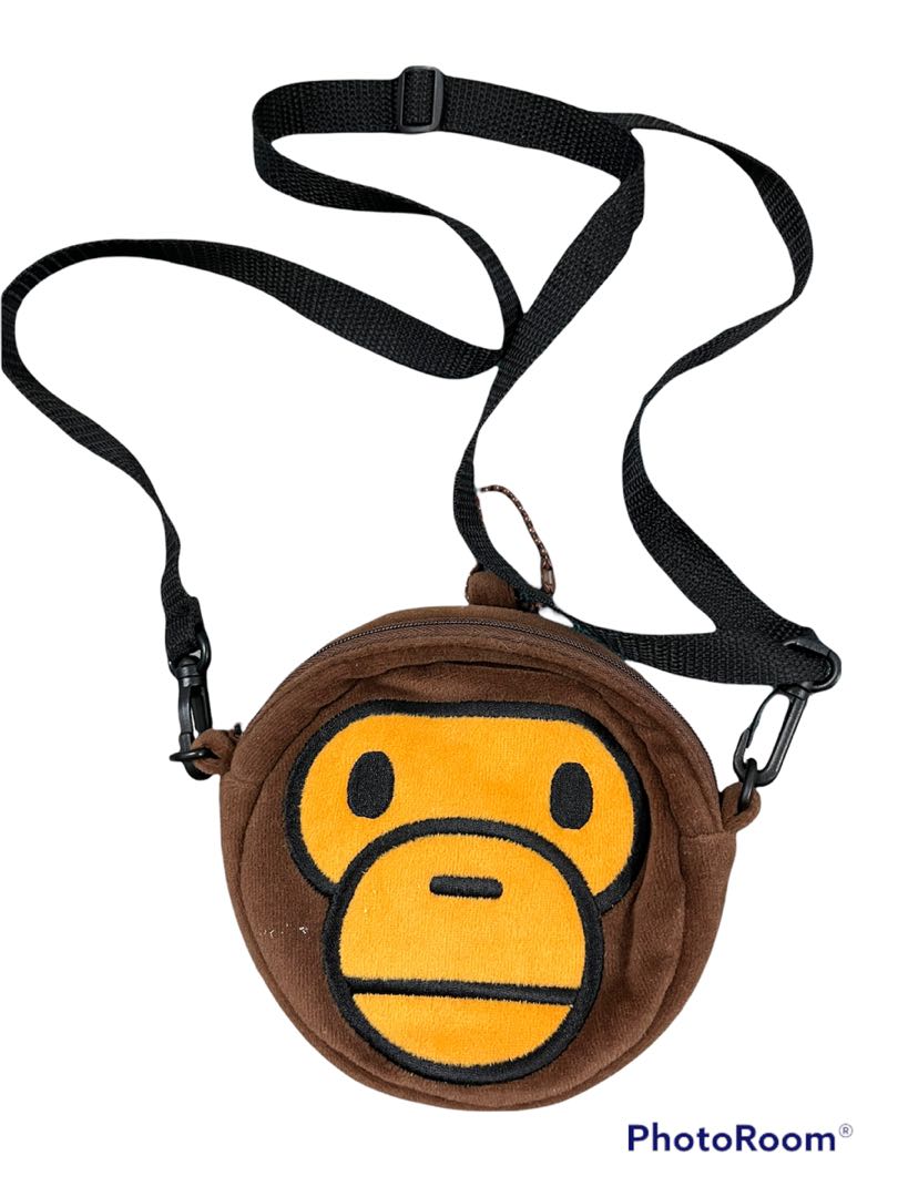 Bape x baby milo sling bag ( bathing ape ), Men's Fashion, Bags, Sling