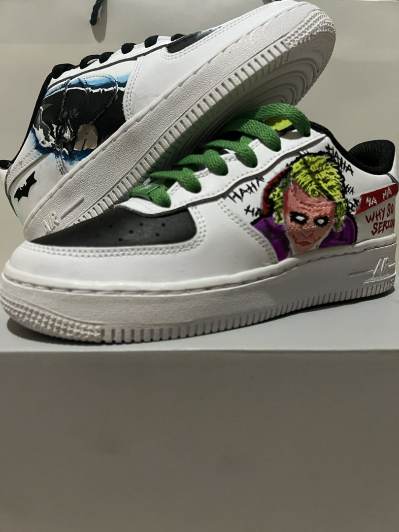 Custom Air Force 1 Joker Halloween Shoes