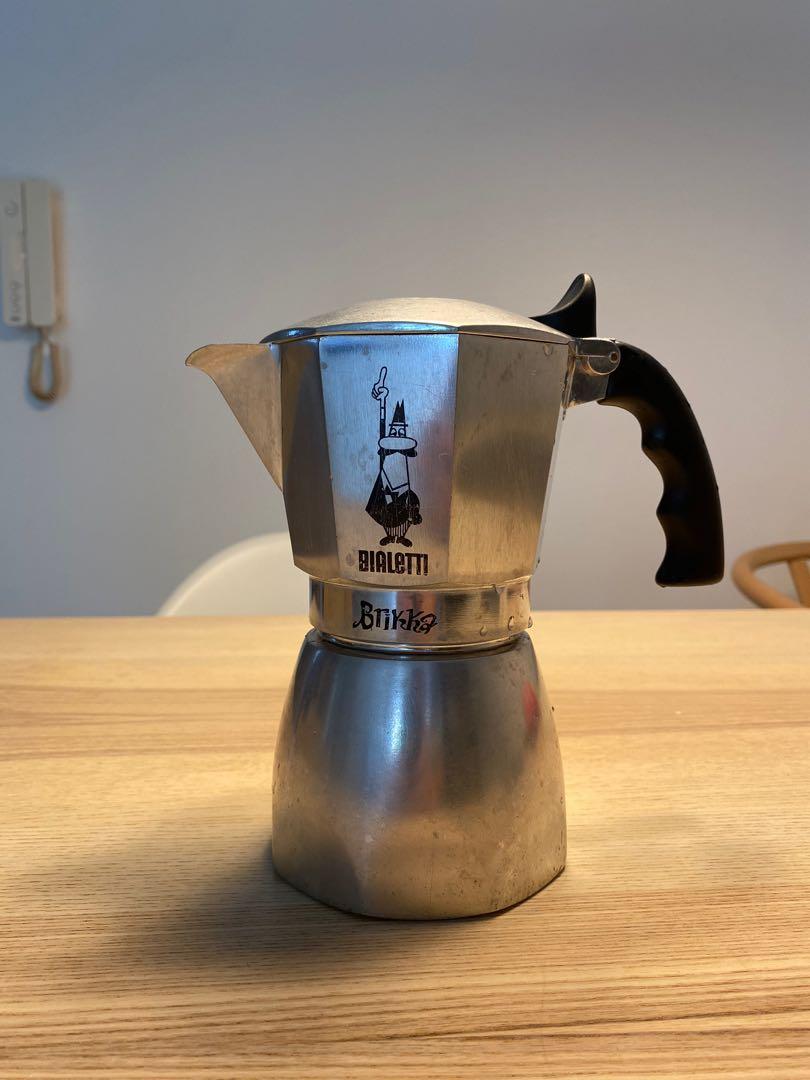 Bialetti New Brikka, Moka Pot, the only coffee maker capable of producing  the cream of the espresso 4 Cups, Aluminum