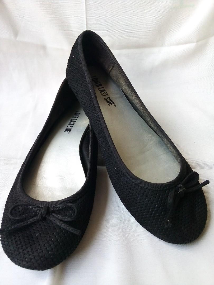 Black Flat Close Shoes Women s Fashion Footwear Flats Sandals