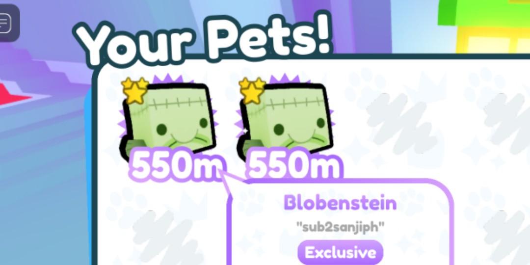 Blobenstein Value - Pet Sim X Value List 