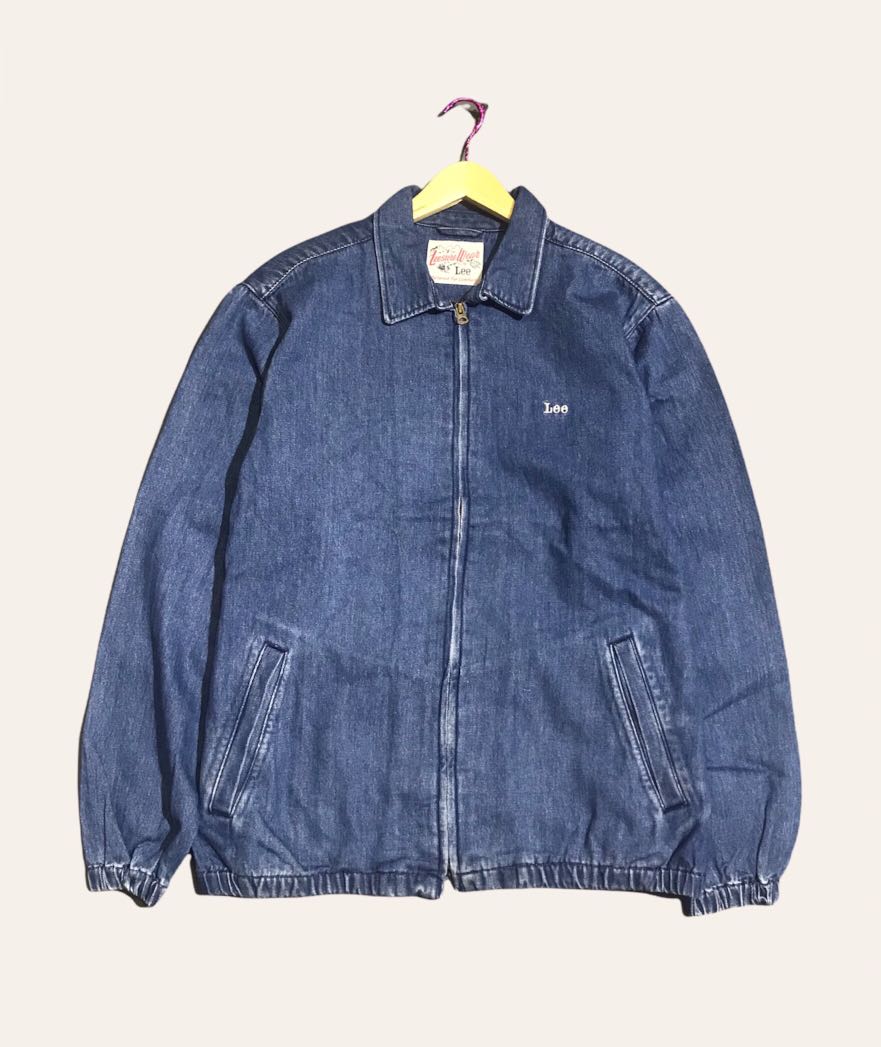 Bomber Jeans Jacket Lee, Fesyen Pria 