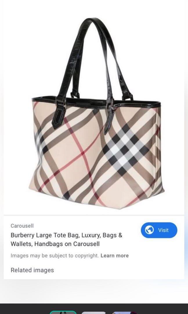 Authentic Burberry Nova Check Small Speedy Bag, Women's Fashion, Bags &  Wallets, Tote Bags on Carousell