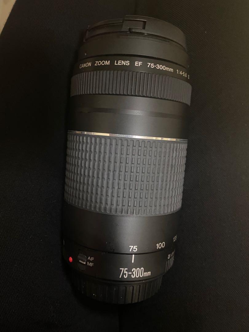 Canon Ef 75 300 Mm Lens Photography Lens Kits On Carousell