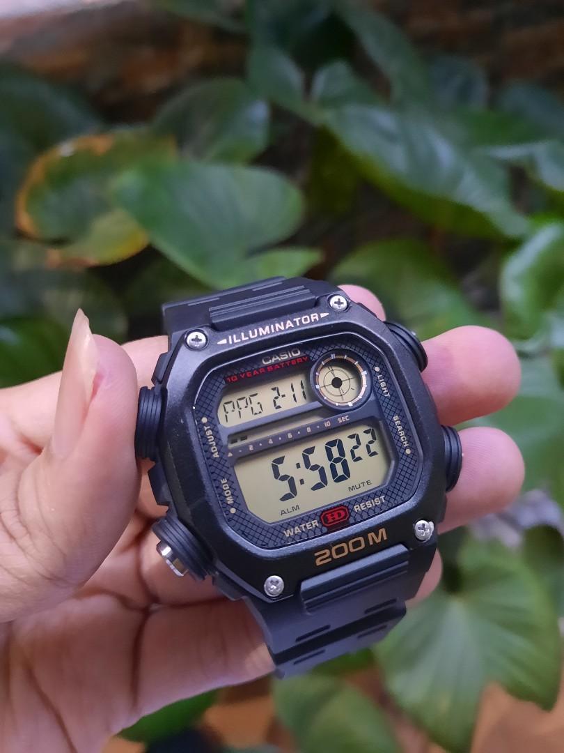 Casio DW 291H, Fesyen Pria, Jam Tangan di Carousell