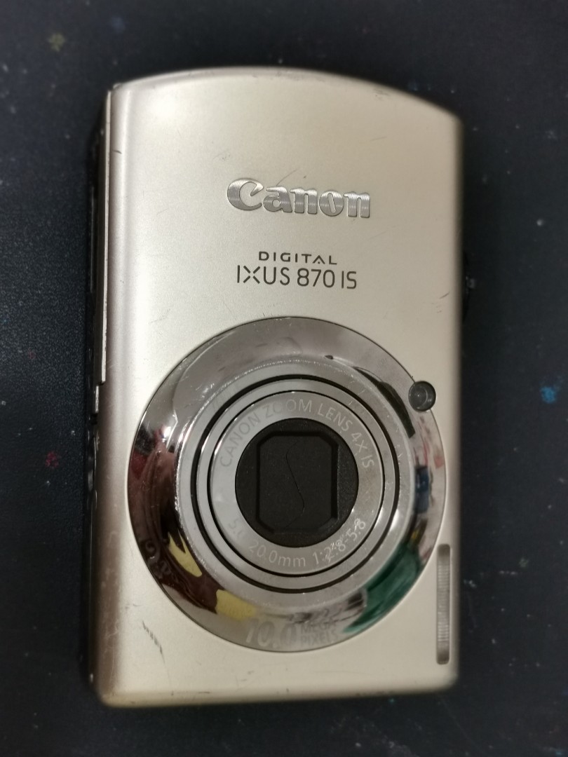 CCD Camera Canon IXUS 870 IS, Photography, Cameras on Carousell