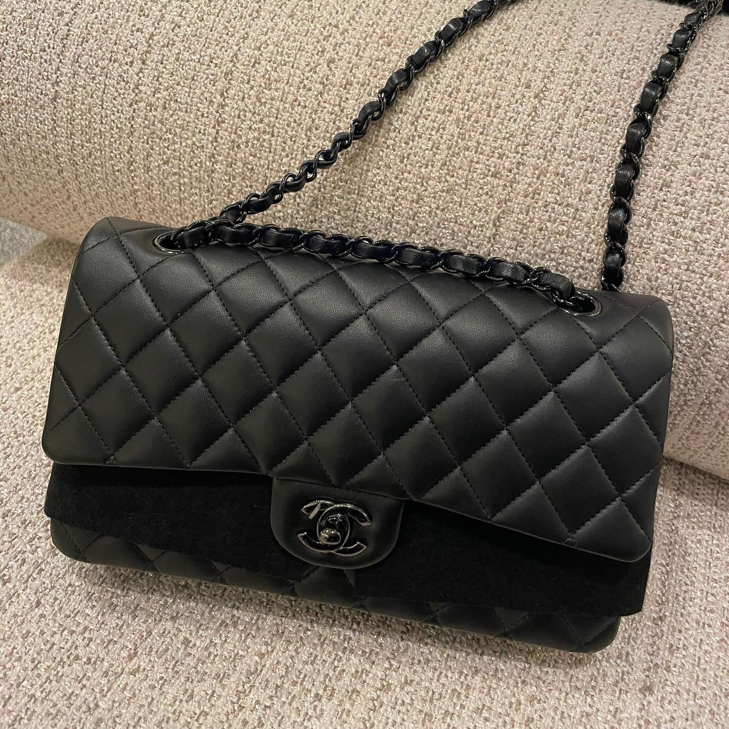 Chanel so black double flap clearance