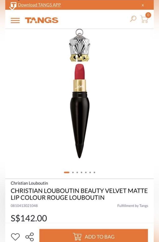 Christian louboutin new arrivals gift bag