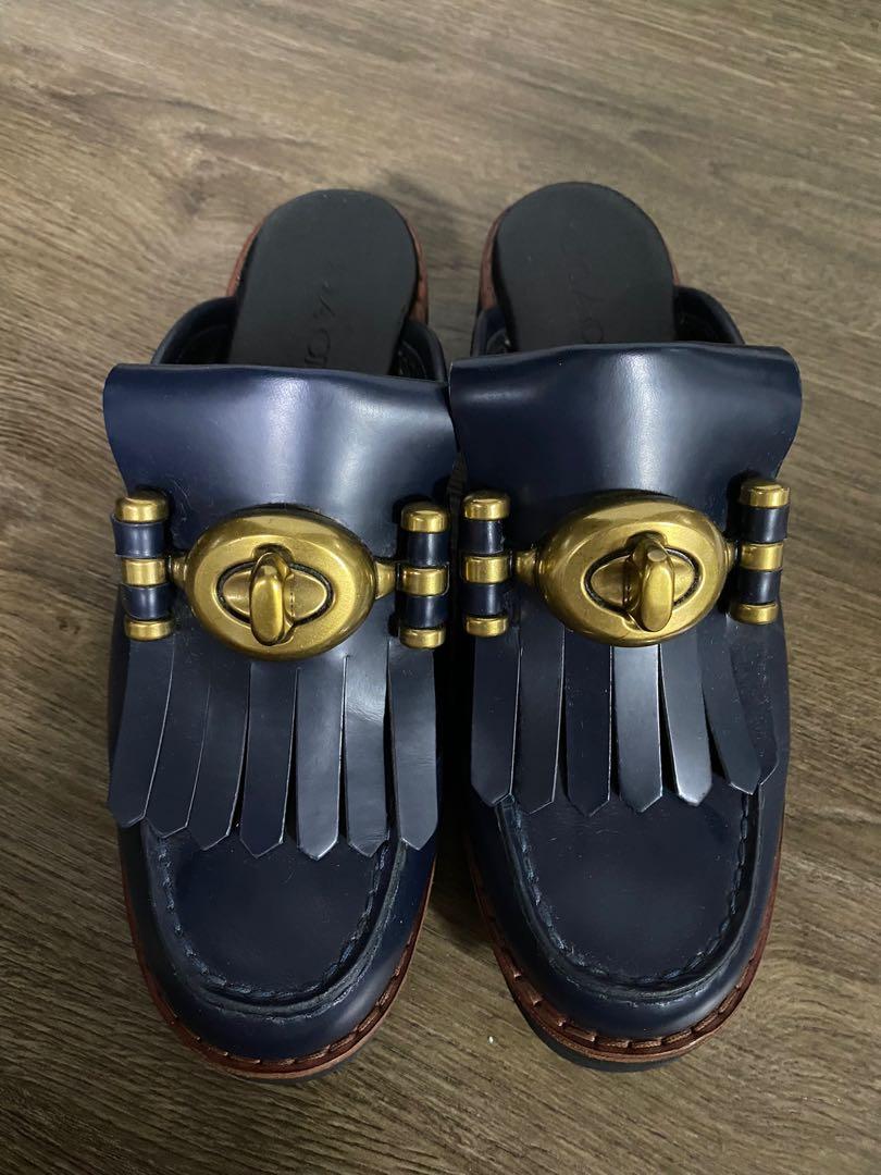 Coach clogs mules 100 authentic Women s Fashion Footwear