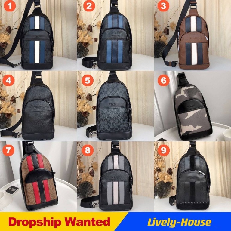 Coach Malaysia ready stock 67249 49318 49312 39942 75879 85035 73344 49333 Charles Houston Pack Leather Men Crossbody Chest Backpack Bag Men s Fashion Bags Sling Bags on Carousell