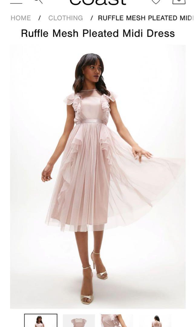 Coast mesh dress sales
