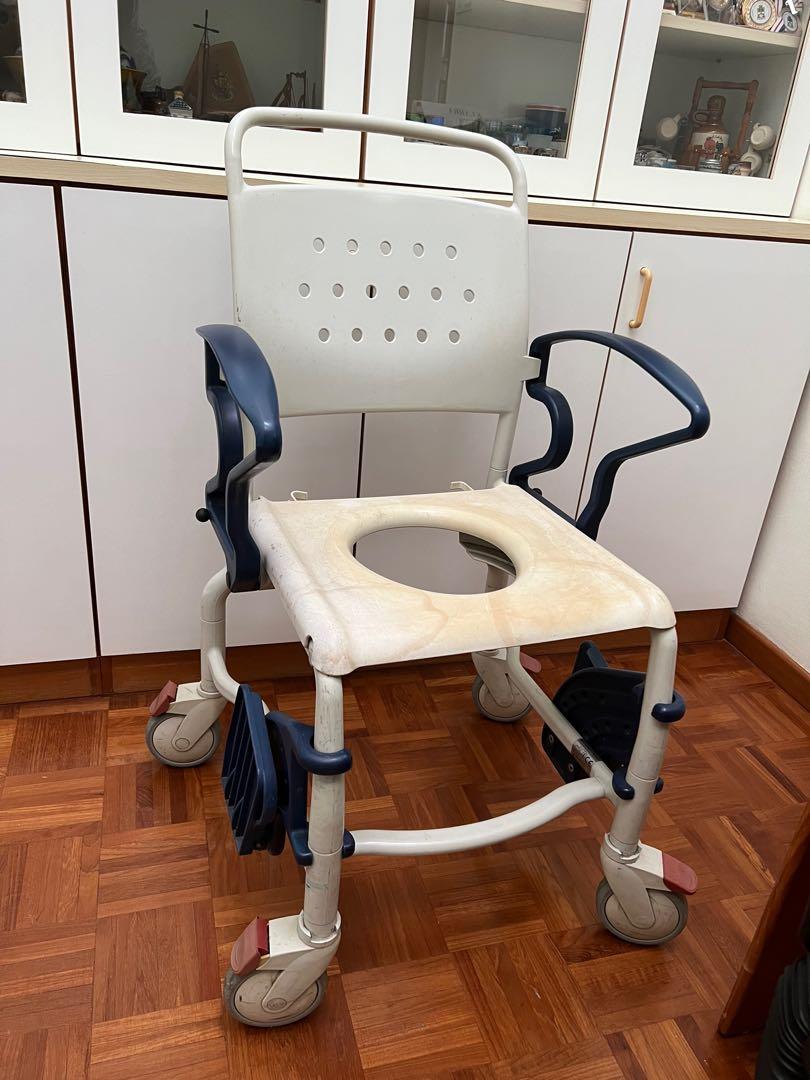 Commode Chair for toilet use, Health & Nutrition, Assistive